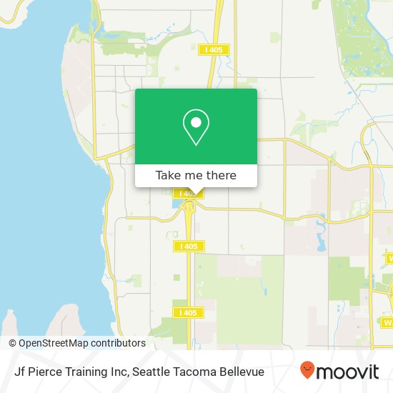 Jf Pierce Training Inc map