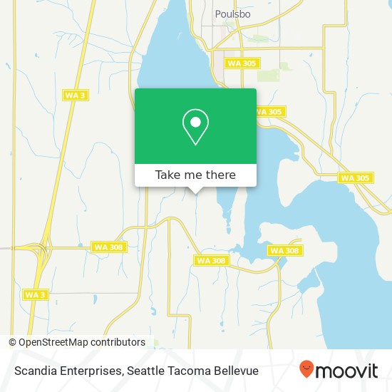 Scandia Enterprises map