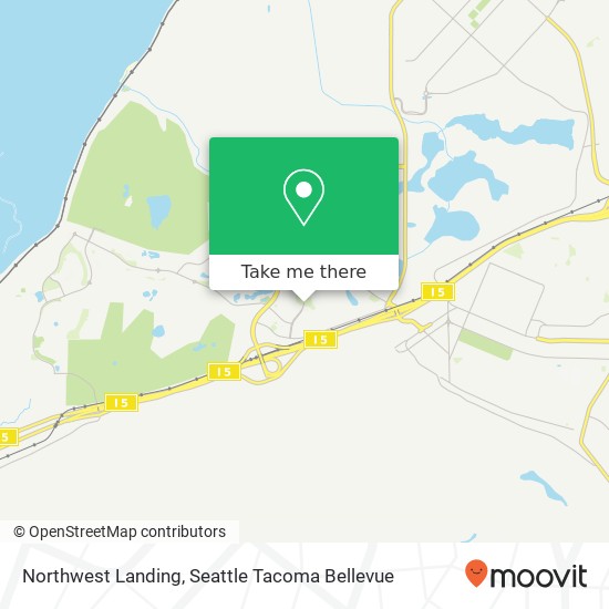 Mapa de Northwest Landing