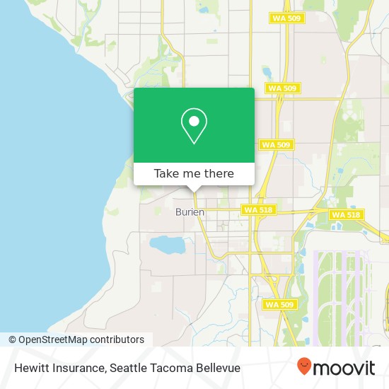 Mapa de Hewitt Insurance