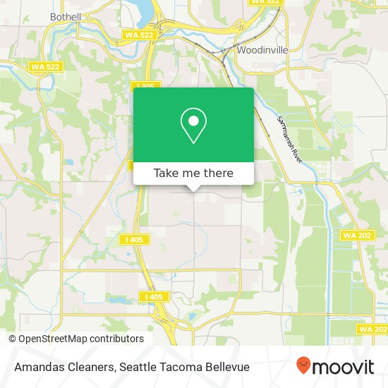 Amandas Cleaners map