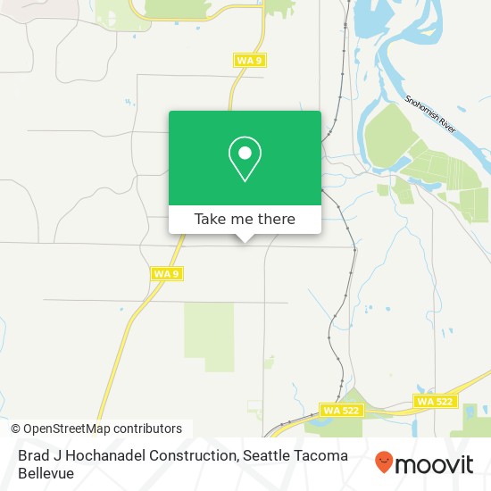 Brad J Hochanadel Construction map