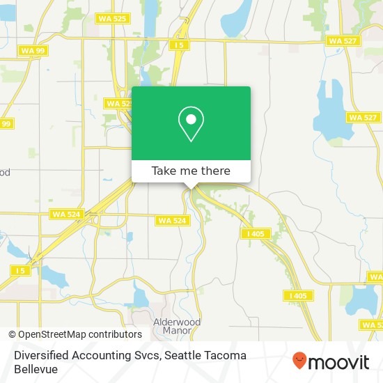 Mapa de Diversified Accounting Svcs