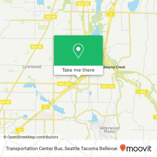 Transportation Center Bus map