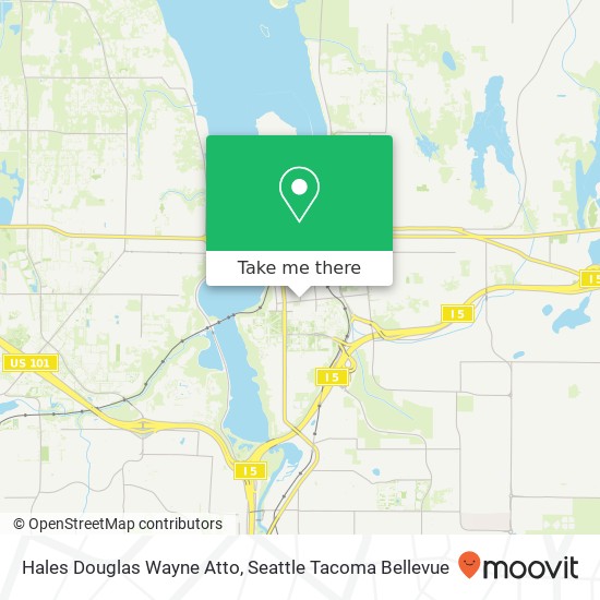 Hales Douglas Wayne Atto map