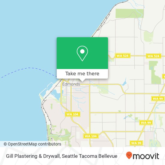 Gill Plastering & Drywall map