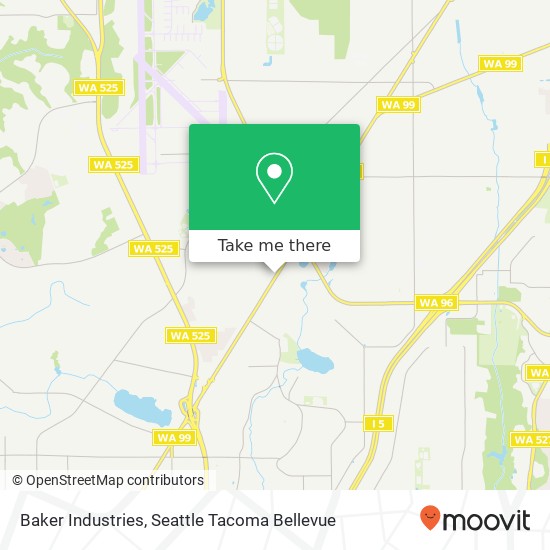 Mapa de Baker Industries
