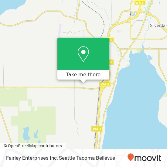 Fairley Enterprises Inc map