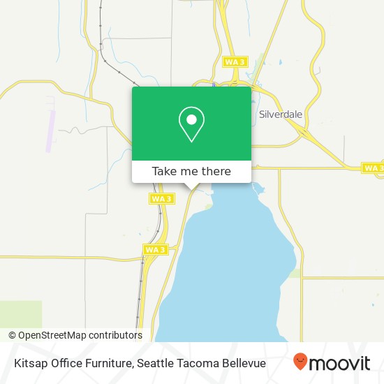 Mapa de Kitsap Office Furniture