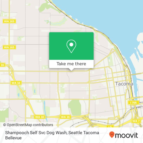 Mapa de Shampooch Self Svc Dog Wash