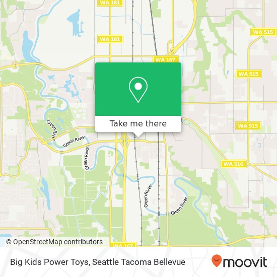 Big Kids Power Toys map