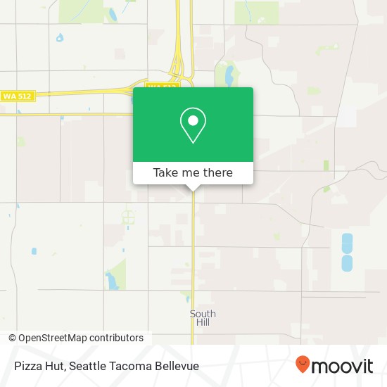 Pizza Hut map