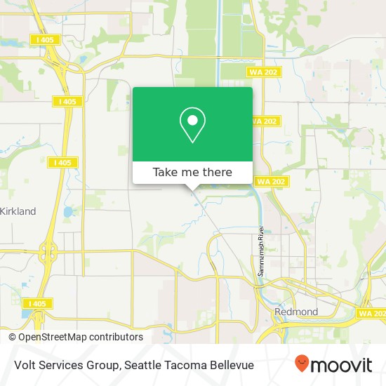 Mapa de Volt Services Group