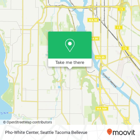 Pho-White Center map