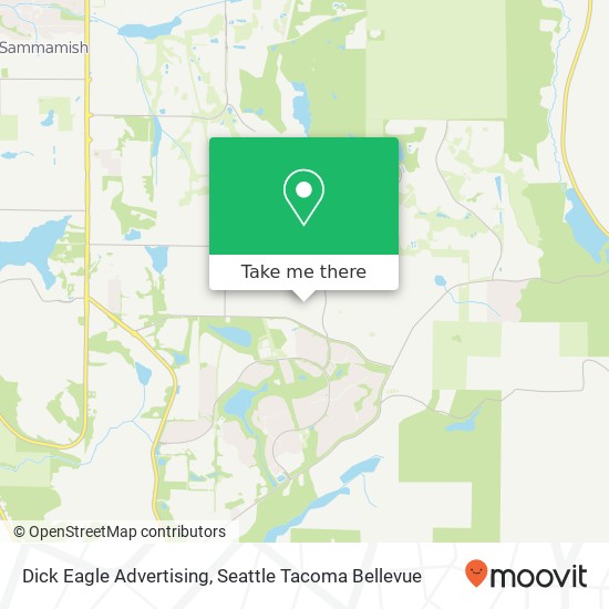 Dick Eagle Advertising map