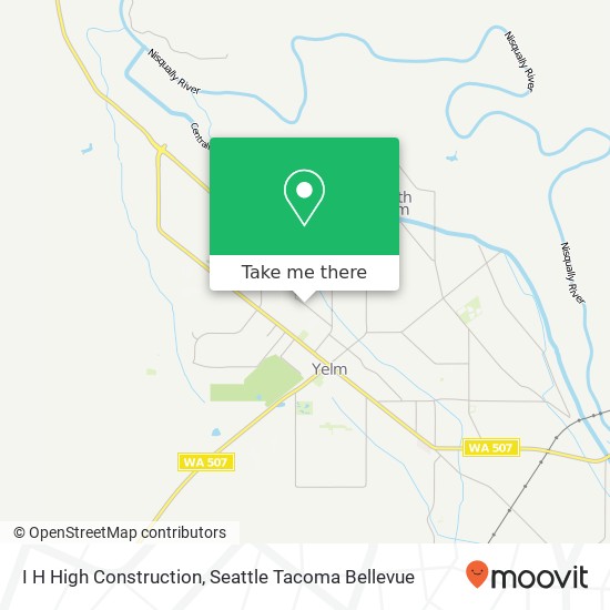 I H High Construction map