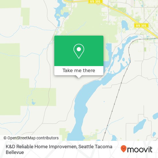 K&D Reliable Home Improvemen map