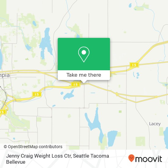 Mapa de Jenny Craig Weight Loss Ctr