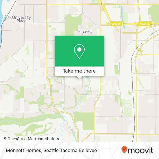 Monnett Homes map