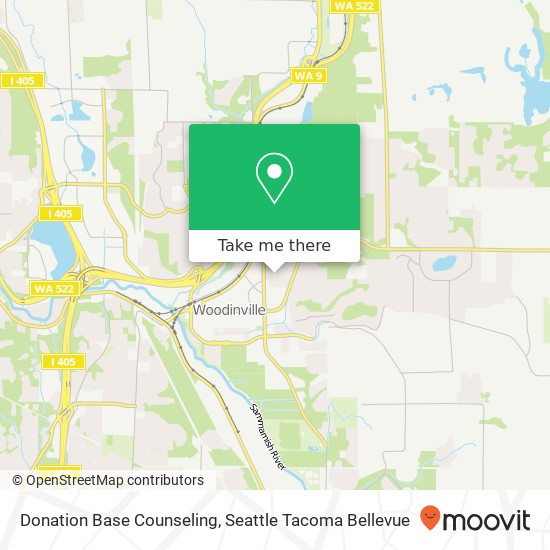Donation Base Counseling map