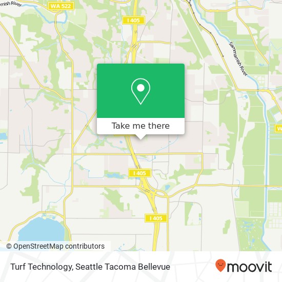 Mapa de Turf Technology