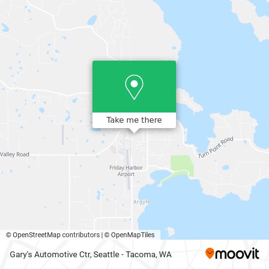 Gary's Automotive Ctr map