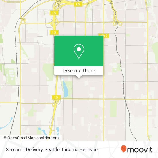 Mapa de Sercamil Delivery