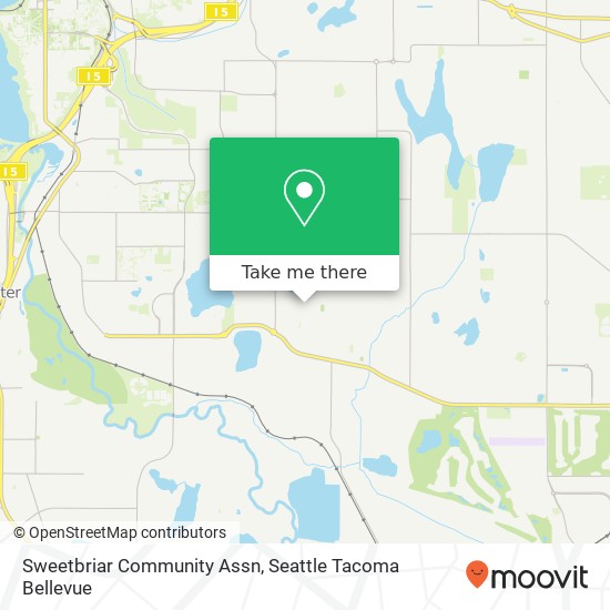 Sweetbriar Community Assn map