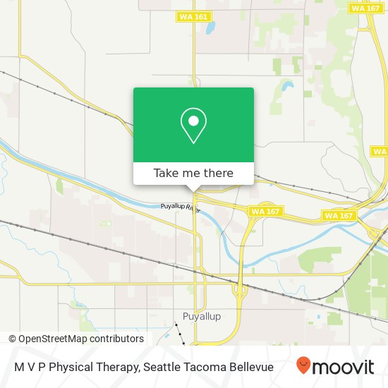 M V P Physical Therapy map