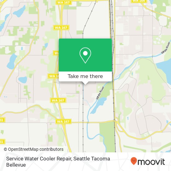 Service Water Cooler Repair map