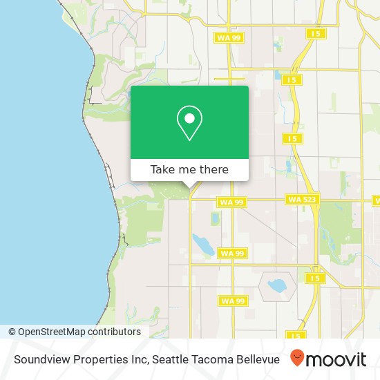 Soundview Properties Inc map