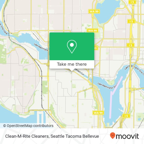 Mapa de Clean-M-Rite Cleaners