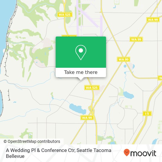 A Wedding Pl & Conference Ctr map