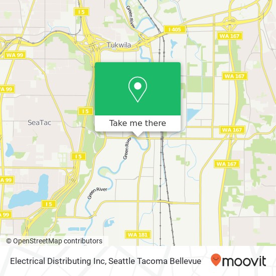 Electrical Distributing Inc map