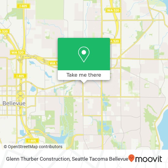 Glenn Thurber Construction map