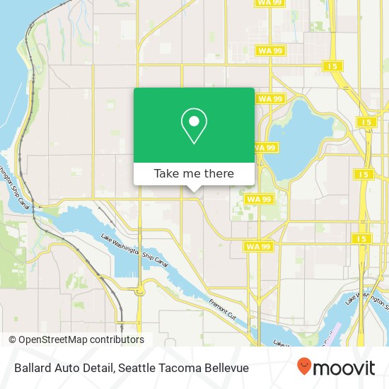 Ballard Auto Detail map