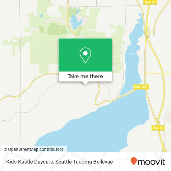 Mapa de Kids Kastle Daycare