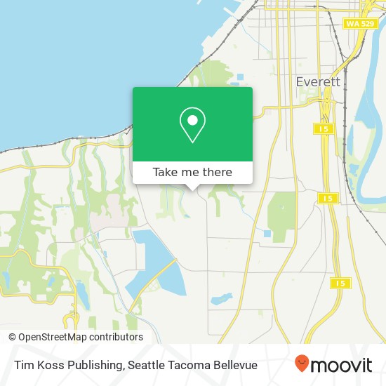 Mapa de Tim Koss Publishing