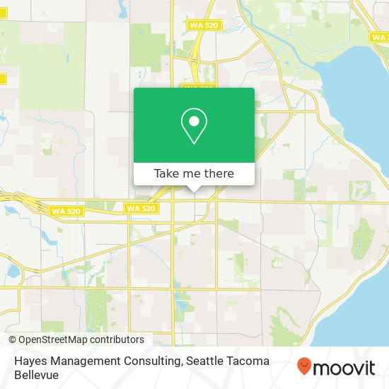 Hayes Management Consulting map