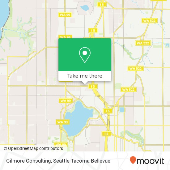 Gilmore Consulting map