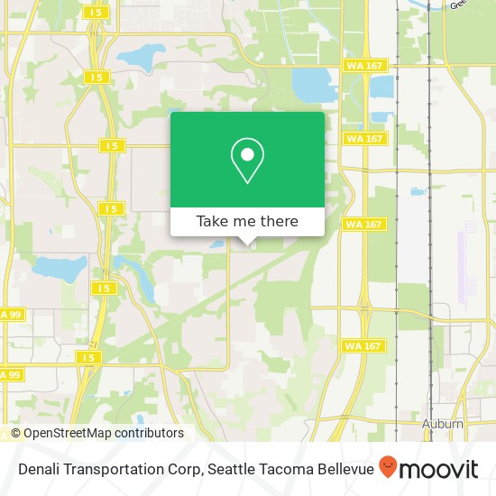 Denali Transportation Corp map