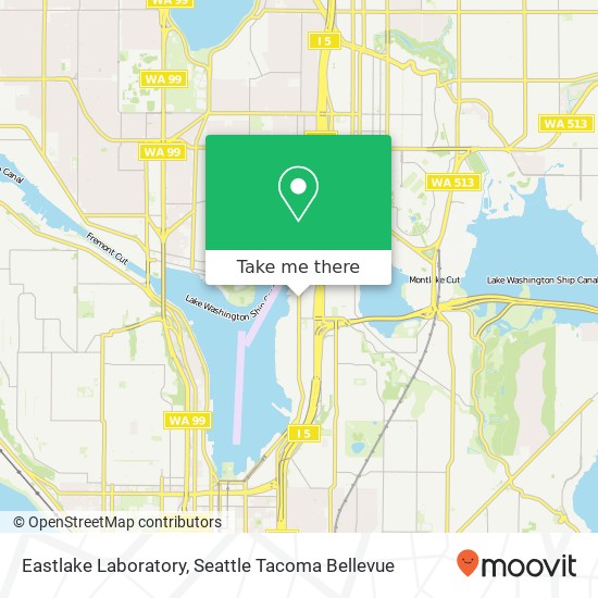 Eastlake Laboratory map