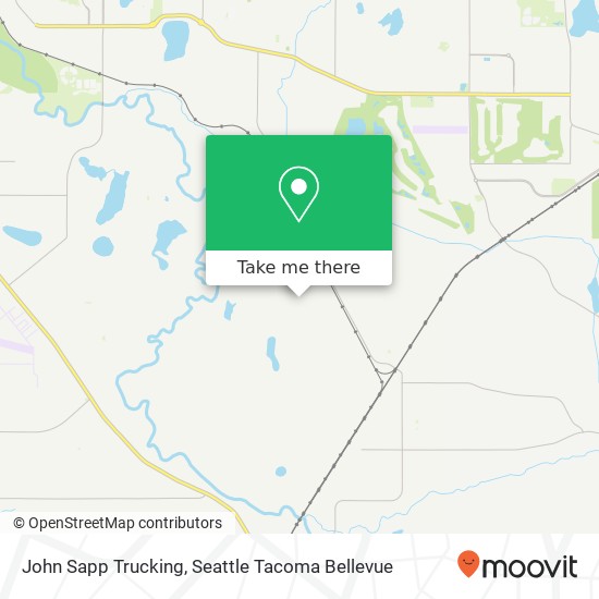 John Sapp Trucking map