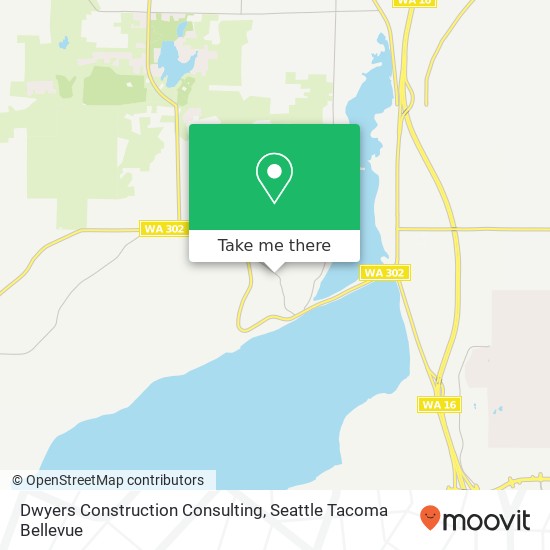 Mapa de Dwyers Construction Consulting