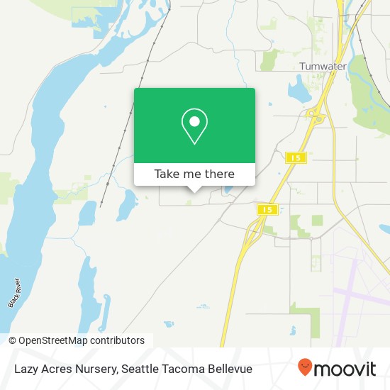 Mapa de Lazy Acres Nursery