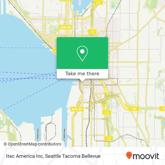 Itec America Inc map