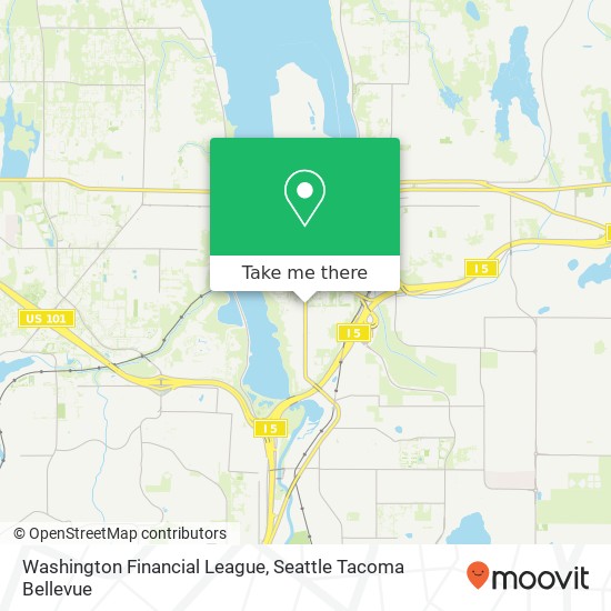 Mapa de Washington Financial League