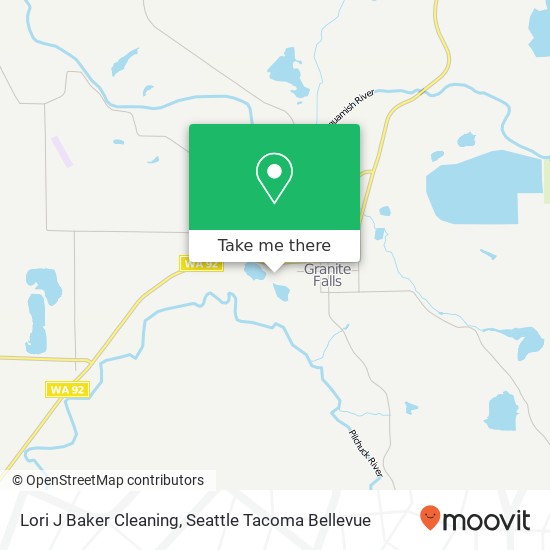 Mapa de Lori J Baker Cleaning
