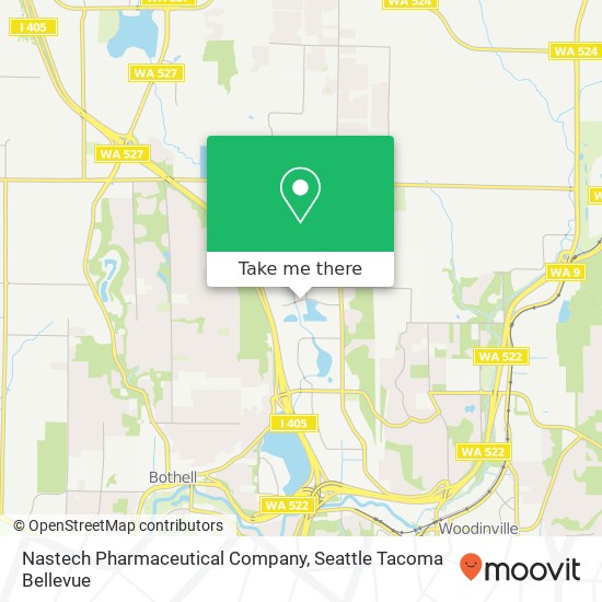 Nastech Pharmaceutical Company map