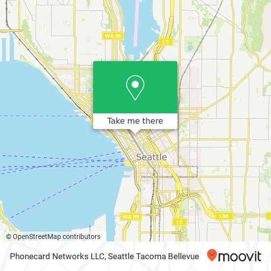 Phonecard Networks LLC map